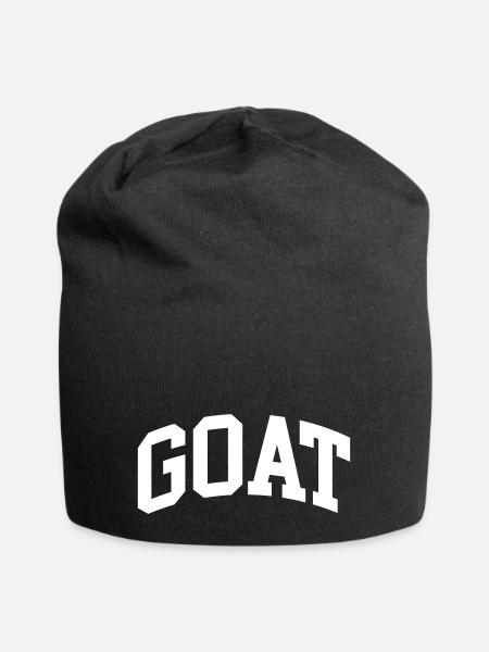 GOAT - Jersey-Beanie - Schwarz
