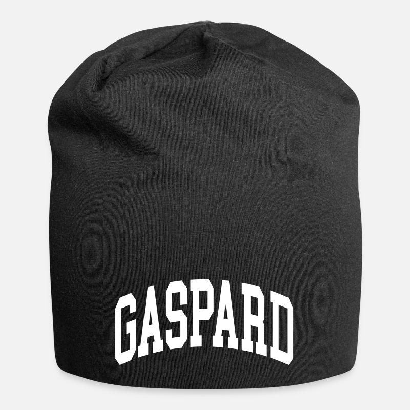 Gaspard - Jersey-Beanie - Schwarz