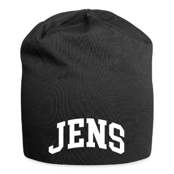 Jens - Jersey-Beanie - Schwarz - Vorne
