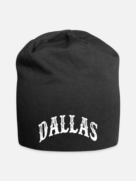 Dallas - Bonnet en jersey - noir