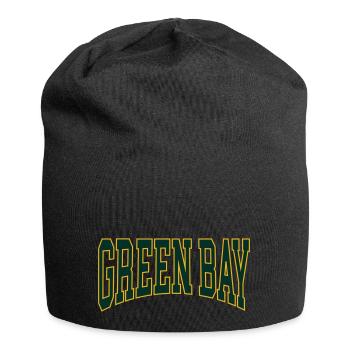 Green Bay - Jersey-Beanie - Schwarz - Vorne