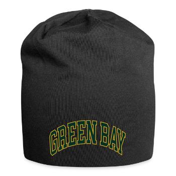 Green Bay - Jersey-Beanie - Schwarz - Vorne