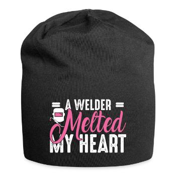 Welder outfit for welders - Jersey Beanie - black - Front