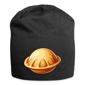 J’aime Pelmeni disant en russe drôle - Bonnet en jersey - noir - Devant