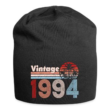 Millésime 1994 Palmiers Rétro Anniversaire - Bonnet en jersey - noir - Devant