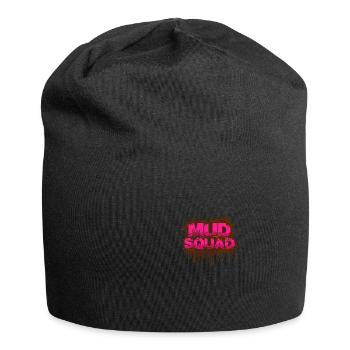 Mud squad Schlammlauf Mud Run Muddy Race - Jersey Beanie - black - Front