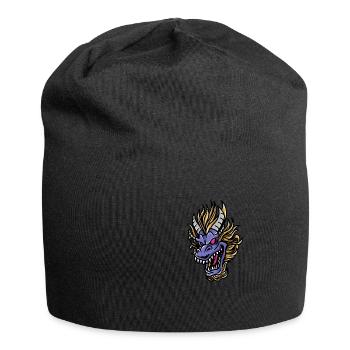 Fantasy RPG Magic Dungeon Dragon - Jersey-Beanie - Schwarz - Vorne