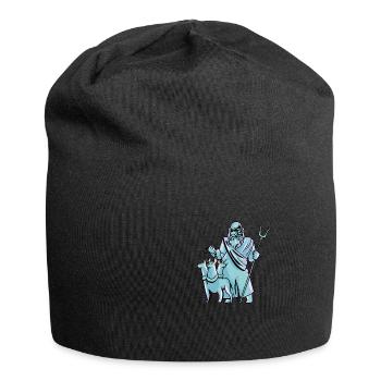 Ancien Dieu Grec De Ma Tête Mythologie - Bonnet en jersey - noir - Devant
