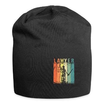 Rechtsanwalt Justiz Rechtsanwalt - Jersey-Beanie - Schwarz - Vorne