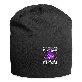 Baker Cut My Cake Last Re-tort Baking - Jersey Beanie - black - Front