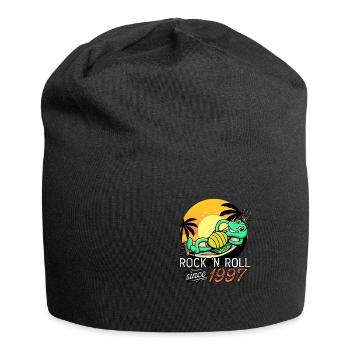 Turtle Rock N Roll Since 1997 Birthday - Jersey Beanie - black - Front