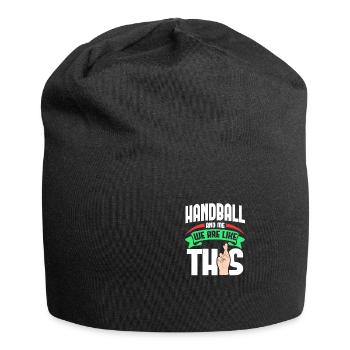 Handball Me Are Like - Jersey-Beanie - Schwarz - Vorne