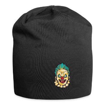 Evil Clown Entertainer Gift - Jersey Beanie - black - Front
