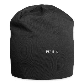 Islandpferde Reiten Take it isi Geschenkidee - Jersey-Beanie - Schwarz - Vorne