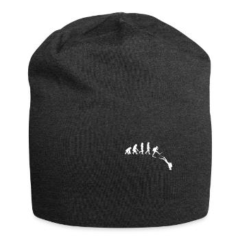 Tauchen Geschenk Taucher Evolution - Jersey-Beanie - Anthrazit - Vorne