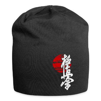 Kyokushin Karate Japanese Martial Art Gym - Jersey Beanie - black - Front