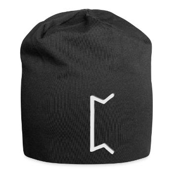 Futhark Runenalphabet Perth - Jersey-Beanie - Schwarz - Vorne
