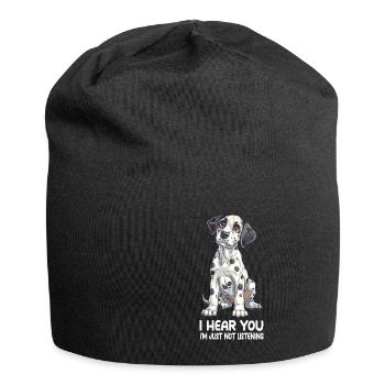 Dalmatian - Jersey Beanie - black - Front