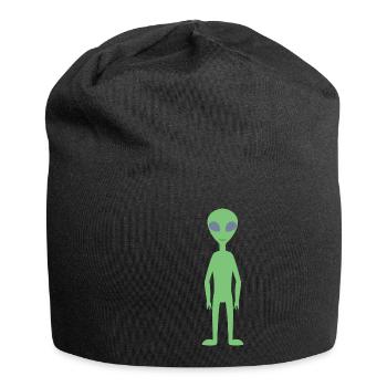 alien - Jersey-Beanie - Schwarz - Vorne