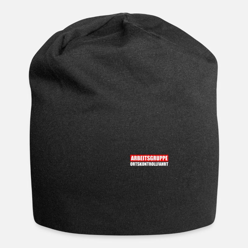 Arbeitsgruppe Ortskontrollfahrt OKF - Jersey-Beanie - Schwarz