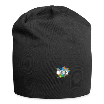 Joueur de fléchettes Fléchettes Fléchettes - Bonnet en jersey - noir - Devant