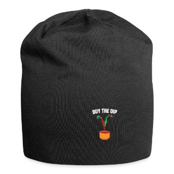 Acheter la baisse Bourse Trader Trader Trading - Bonnet en jersey - noir - Devant