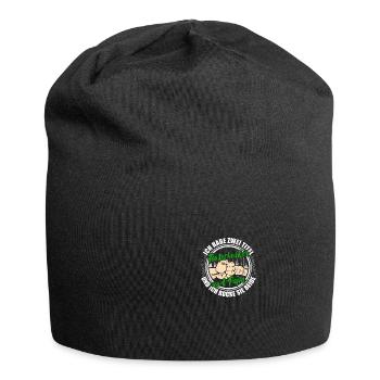 Papa und Tontechniker Toningenieur Tonmeister - Jersey-Beanie - Schwarz - Vorne