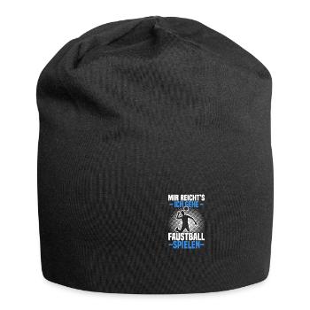 Mir reicht's Faustball Faustballer - Jersey-Beanie - Schwarz - Vorne