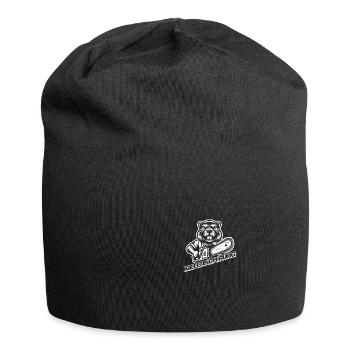 Holz machen Kiefernchirurg Waldarbeiter Forstwirt - Jersey-Beanie - Schwarz - Vorne