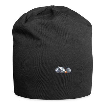 Petanque Boule Boule player - Jersey Beanie - black - Front