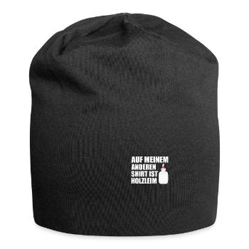 Wood Glue Carpenter Carpenter - Jersey Beanie - black - Front