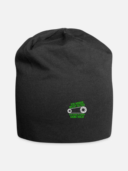 Ich werde nicht älter Fahrrad Mountainbike MTB - Jersey-Beanie - Schwarz