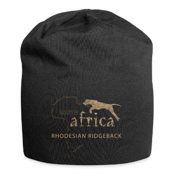 Rhodesian Ridgeback DD - Jersey-Beanie - Schwarz - Vorne