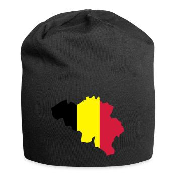 Belgien - Jersey-Beanie - Schwarz - Vorne