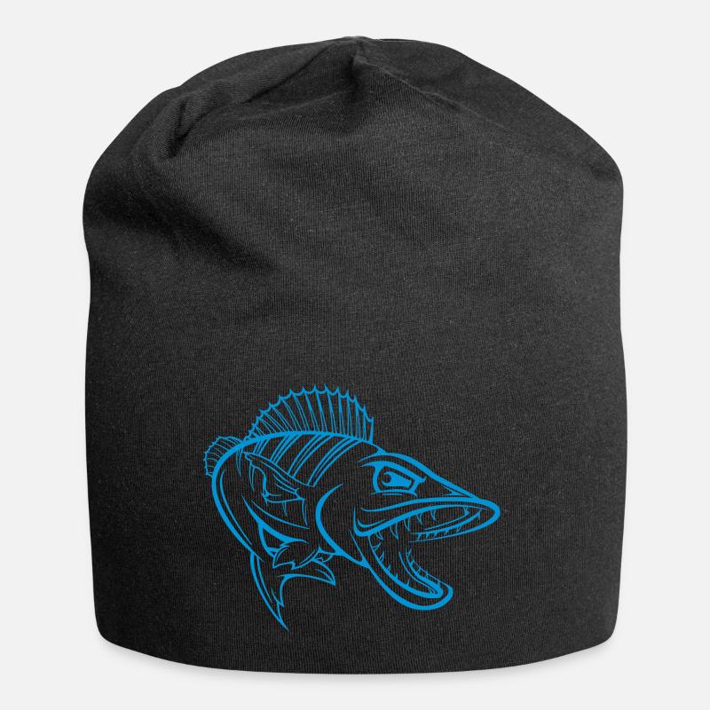 Barsch 001 - Jersey-Beanie - Schwarz