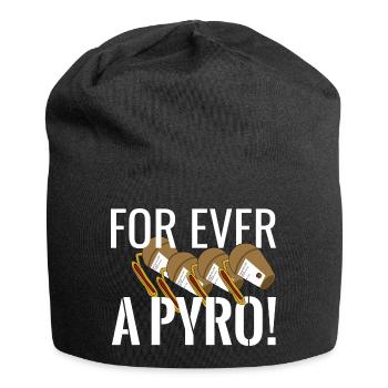 For ever a Pyro - Jersey Beanie - black - Front