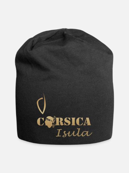 Corse - Bonnet en jersey - noir
