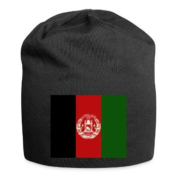 Afghanistan - Bonnet en jersey - noir - Devant