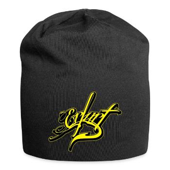 erfurt - Jersey-Beanie - Schwarz - Vorne