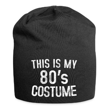 80s retro - Jersey Beanie - black - Front