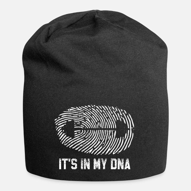 Gewichtheben - Jersey-Beanie - Schwarz