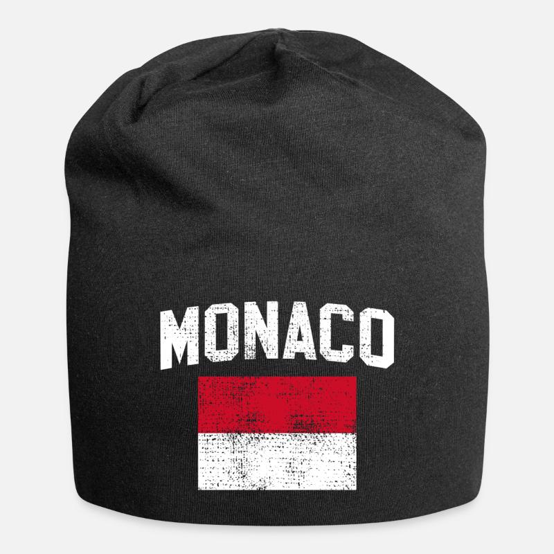 Monaco - Bonnet en jersey - noir