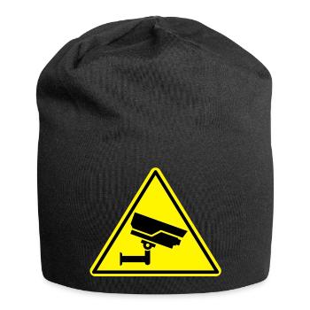 caméra de sécurité caméra de sécurité - Bonnet en jersey - noir - Devant