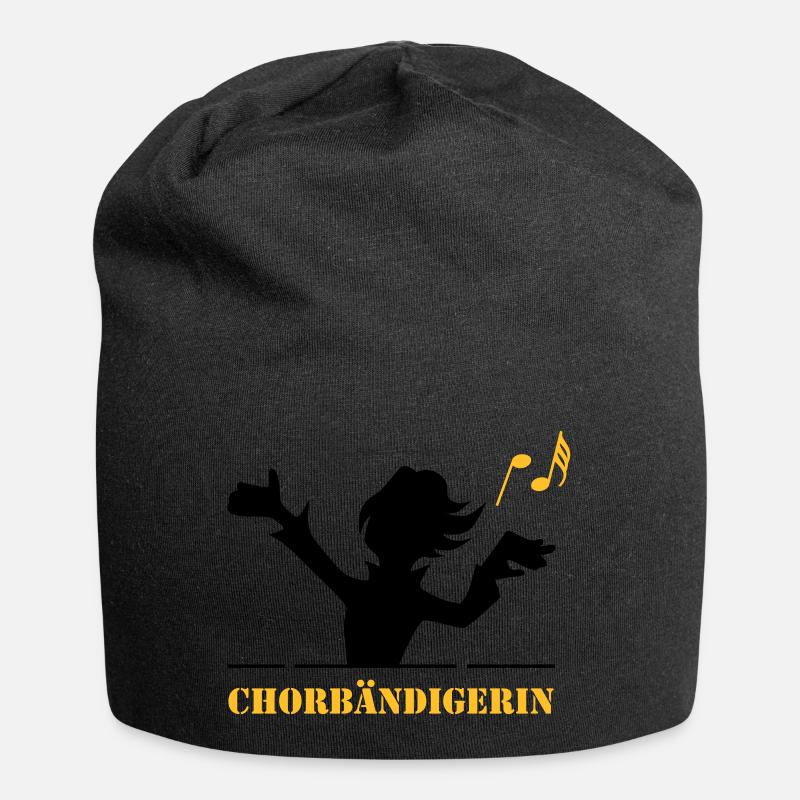 Chorbändigerin - Jersey-Beanie - Schwarz