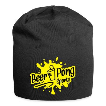 beer pong sports - Jersey-Beanie - Schwarz - Vorne