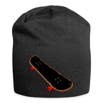 Bande dessinée skateboard - Bonnet en jersey - noir - Devant