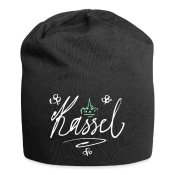 Kassel - Bonnet en jersey - noir - Devant
