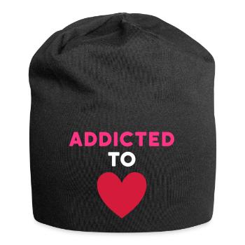Addicted to love - Jersey Beanie - black - Front
