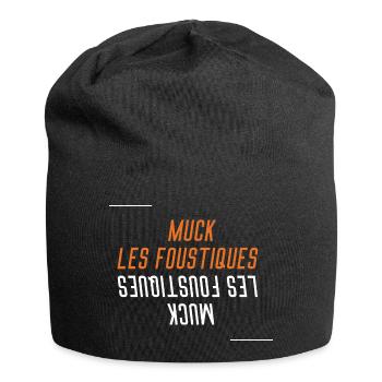 Muck Les Foustiques Deteste les Piqûres moustiques - Bonnet en jersey - noir - Devant