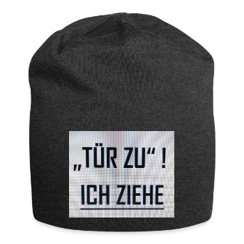 Tür zu - Jersey-Beanie - Anthrazit - Vorne